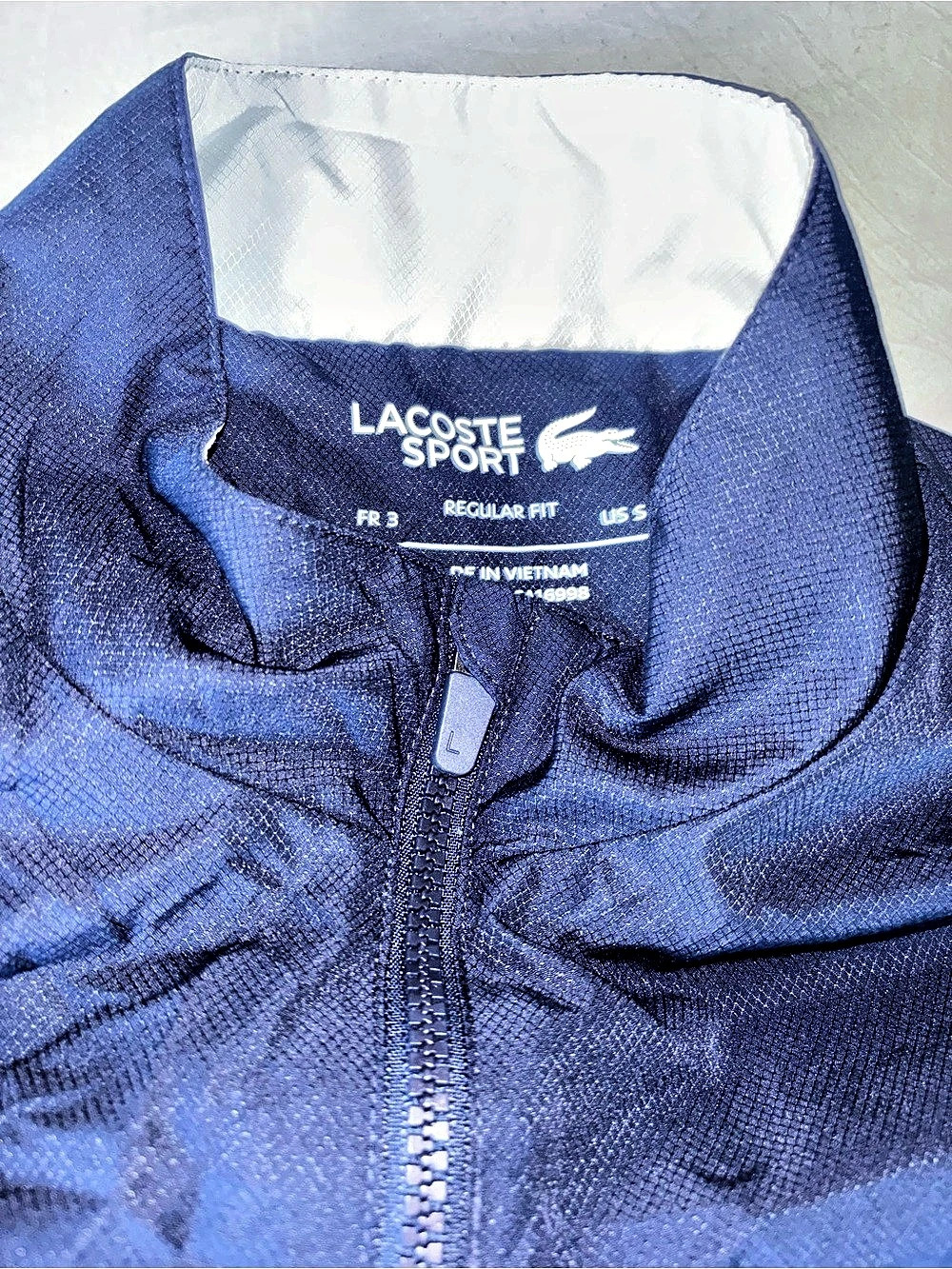 Lacoste Sport Printed Tracksuit Blue & White US 5 - Picture 6 of 8
